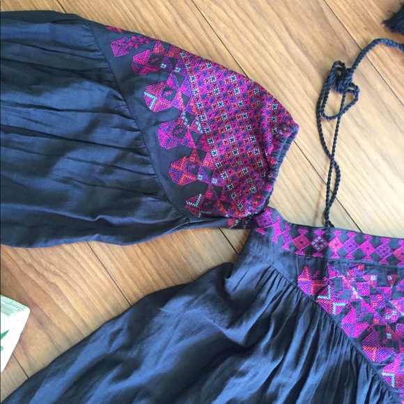 NWT Free People Vacay Vibin Embroidered Top Small - Picture 5 of 8